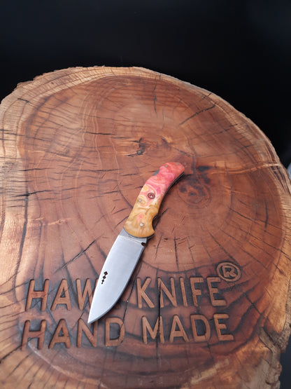 STAINLESS STEEL EPOXY POCKET KNIFE 