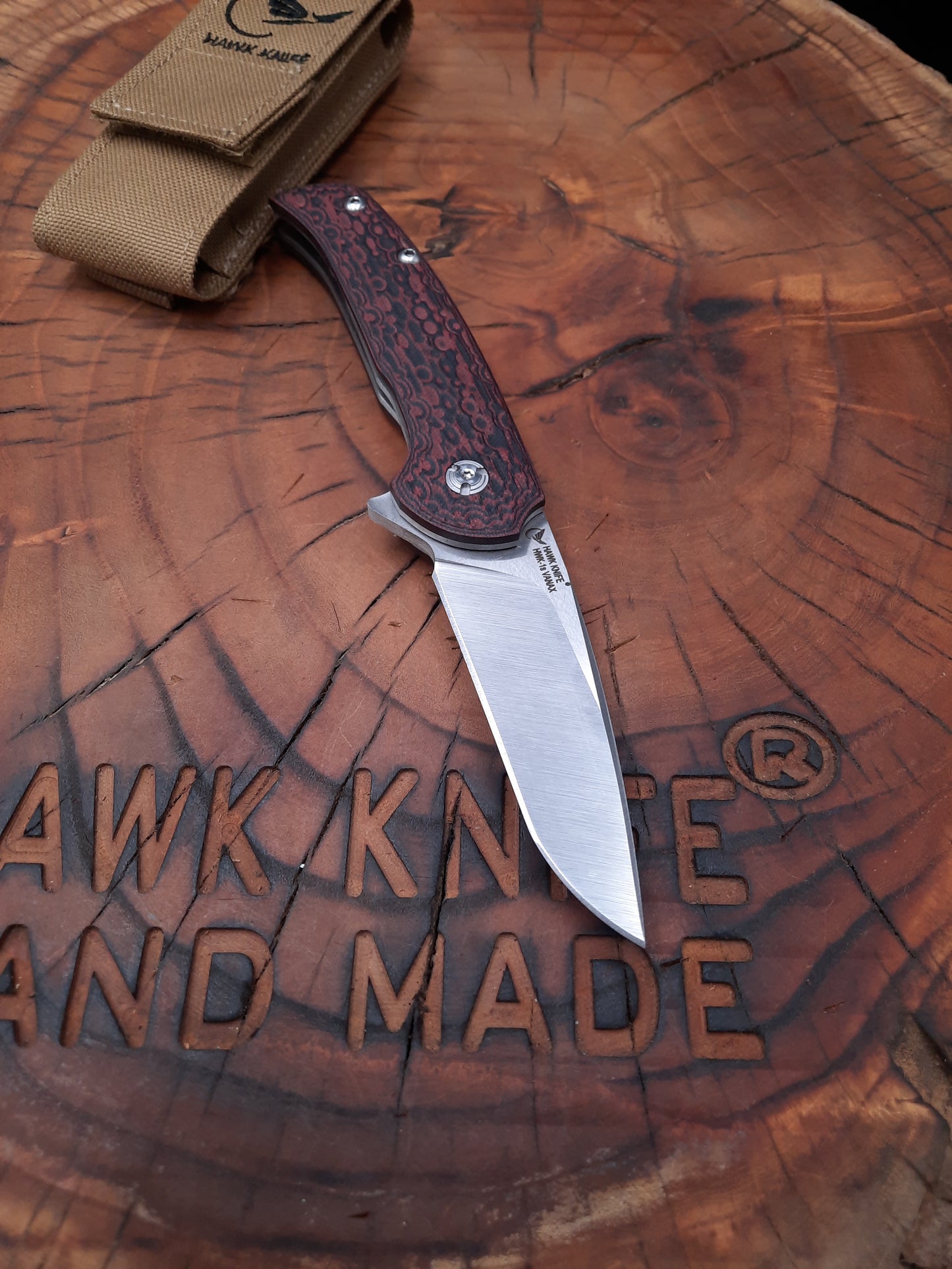 HAWK-1s G10 VANAX LINERLOCK Pocket Knife