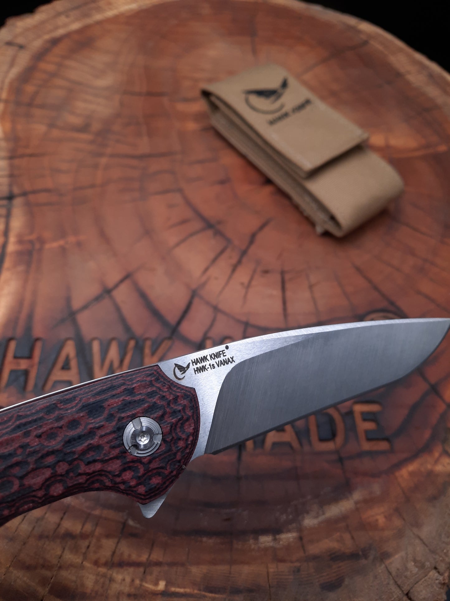 HAWK-1s G10 VANAX LINERLOCK Pocket Knife