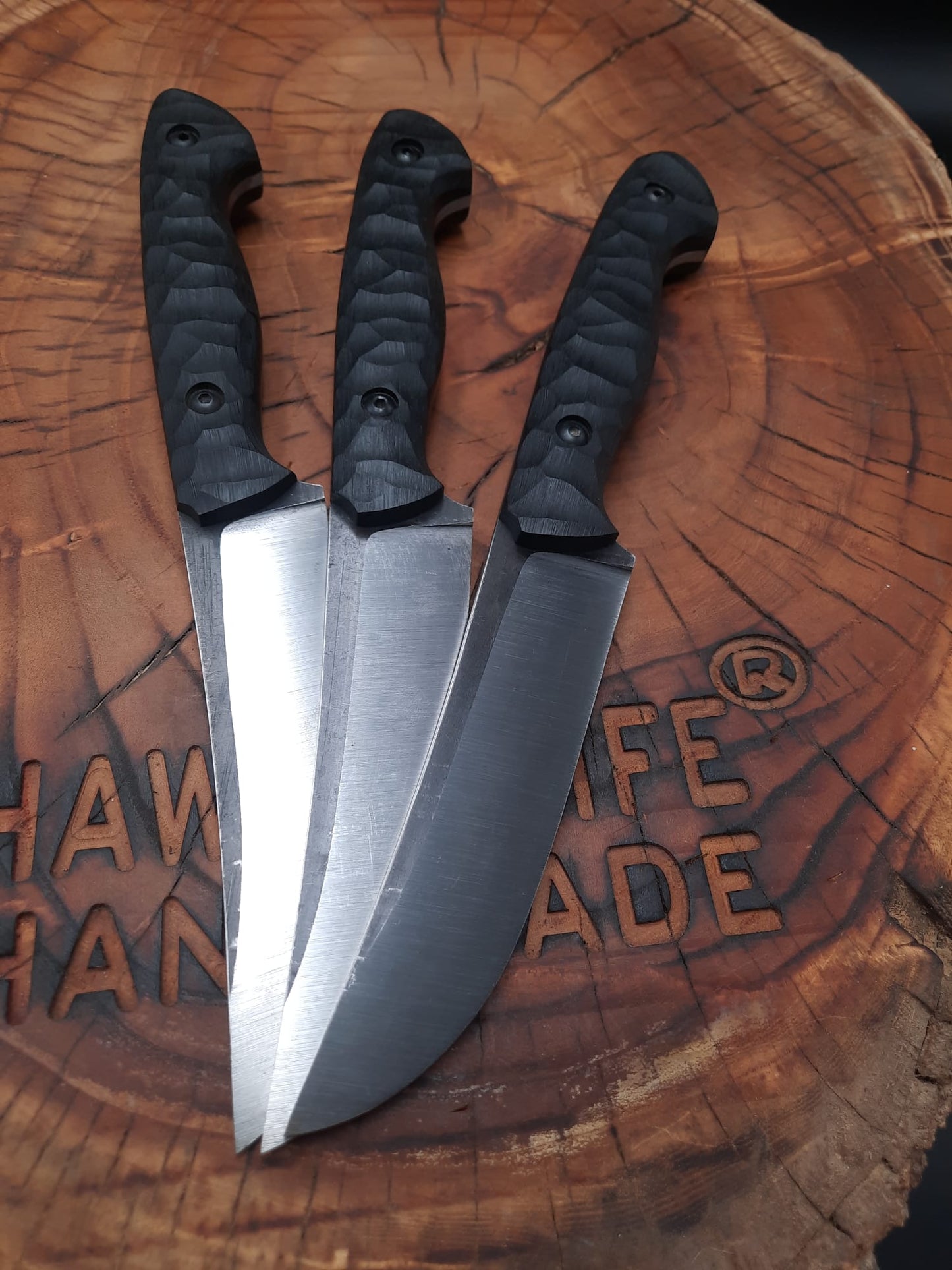 SWIMMING KNIFE 80CRV2 CARBON STEEL