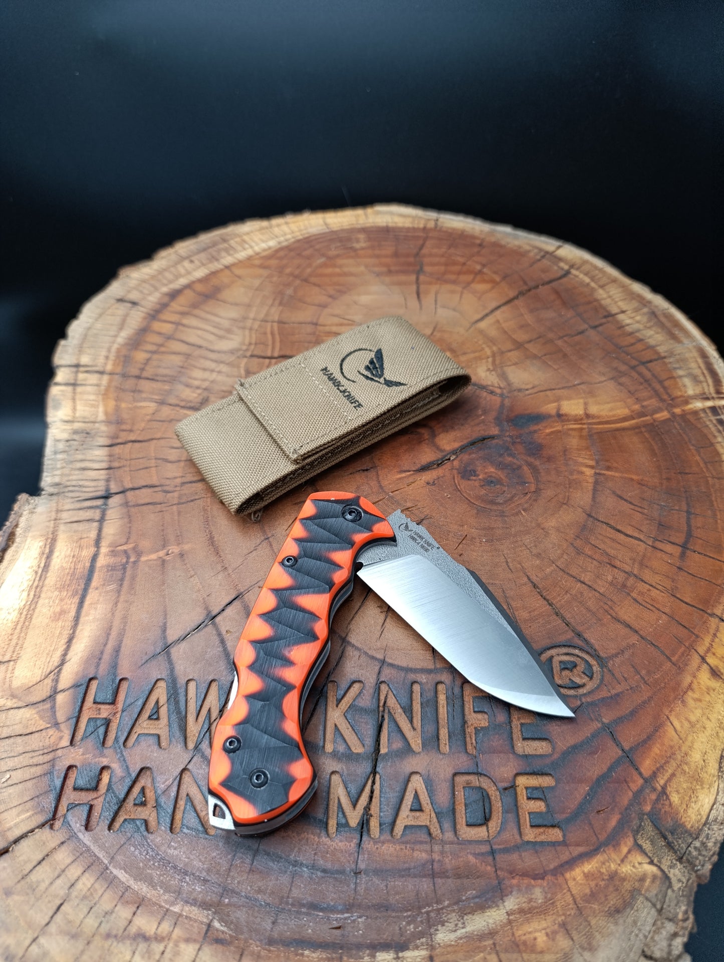 HAWK-4 N690 NEON EPOXY POCKET KNIFE 