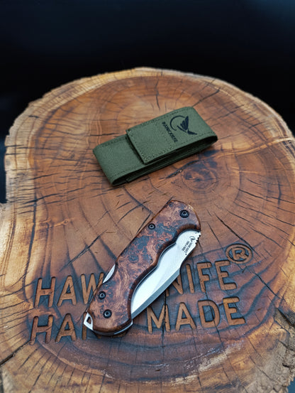 HAWK-4 N690 STABILIZED POCKET KNIFE 