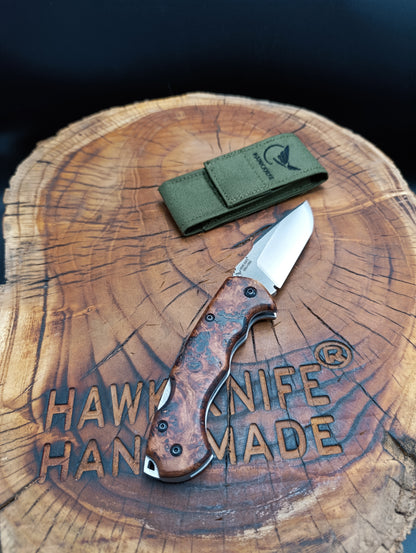 HAWK-4 N690 STABILIZED POCKET KNIFE 