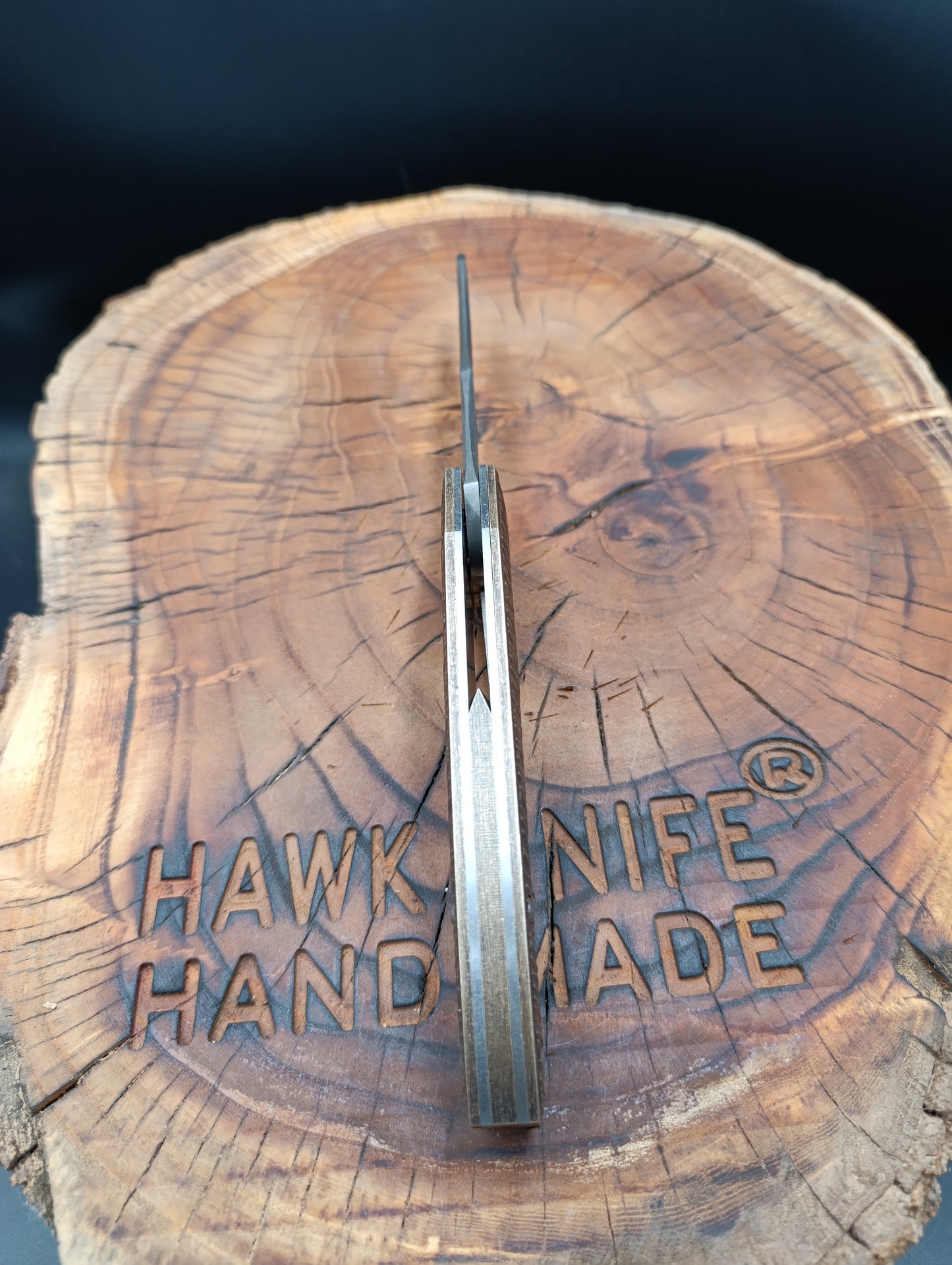 HAWK-5XL PİRİNÇ N690 LİNERLOCK ÇAKI