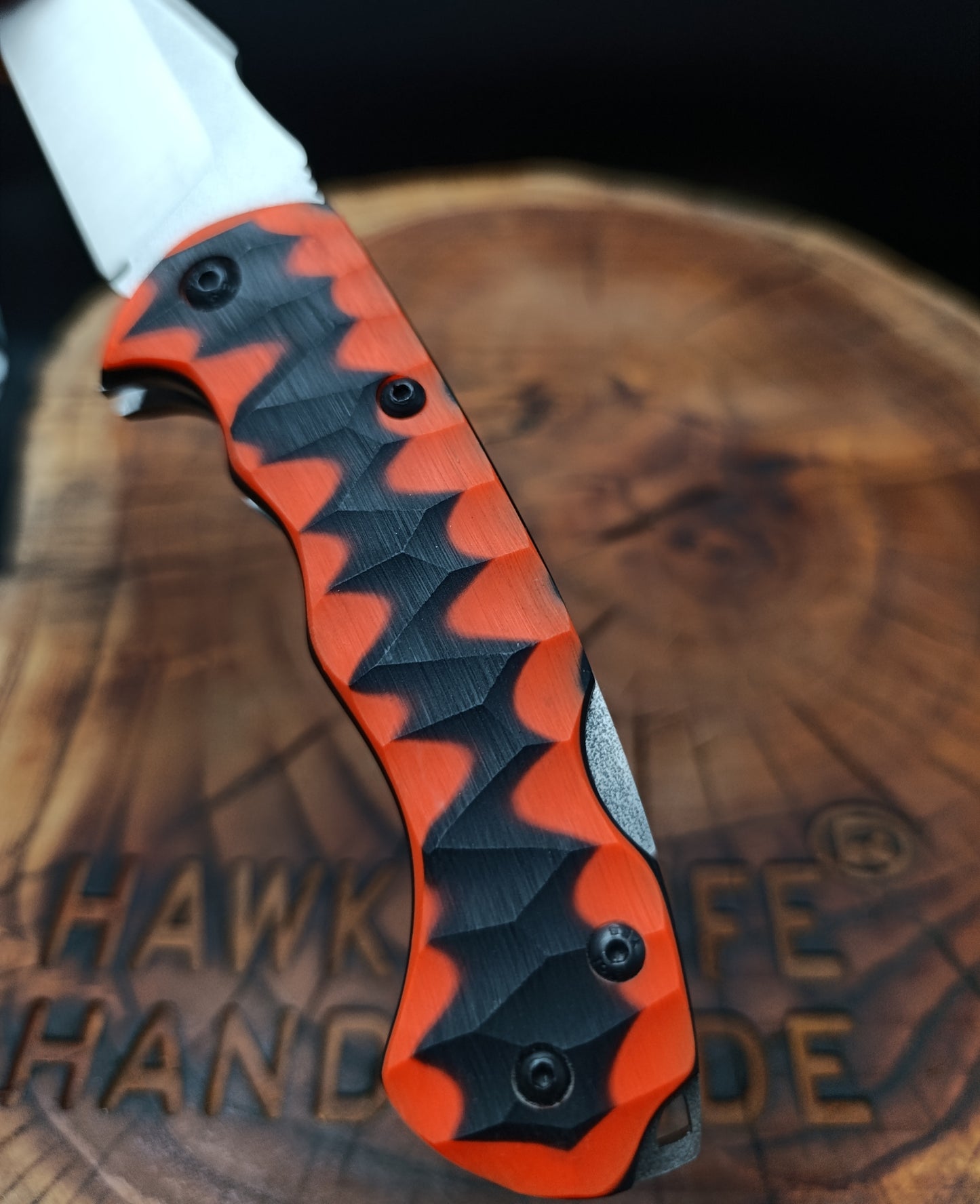 HAWK-4 N690 NEON EPOXY POCKET KNIFE 