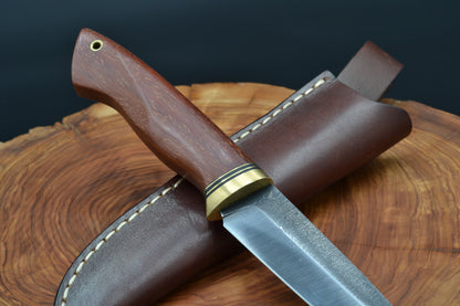 HANDMADE K720 CARBON STEEL OUTDOOR KNIFE