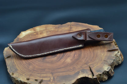 HANDMADE N690 STEEL DROP POINT OUTDOOR KNIFE