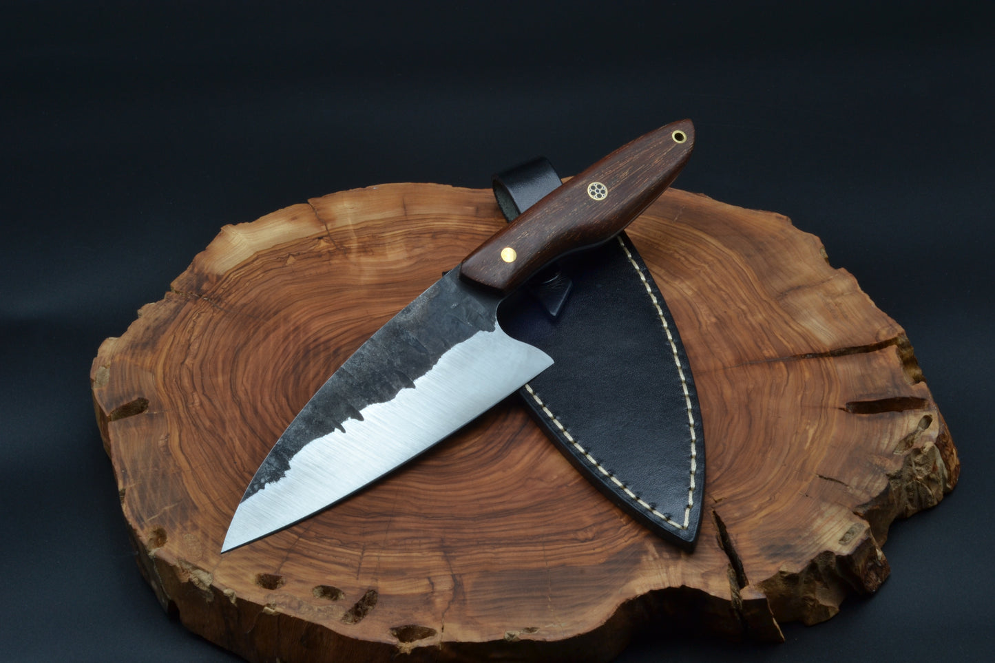 OUTDOOR CHEF KNIFE HAND MADE O2 HIGH CARBON STEEL