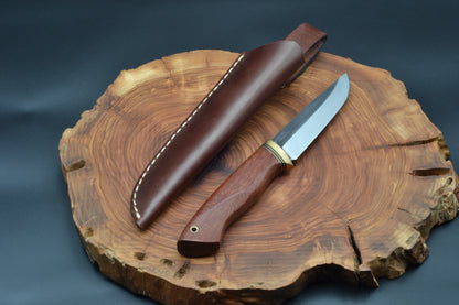 HANDMADE K720 CARBON STEEL OUTDOOR KNIFE