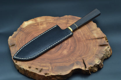 SANTOKU (S) EL YAPIMI N690 ÇELİK ŞEF BIÇAĞI