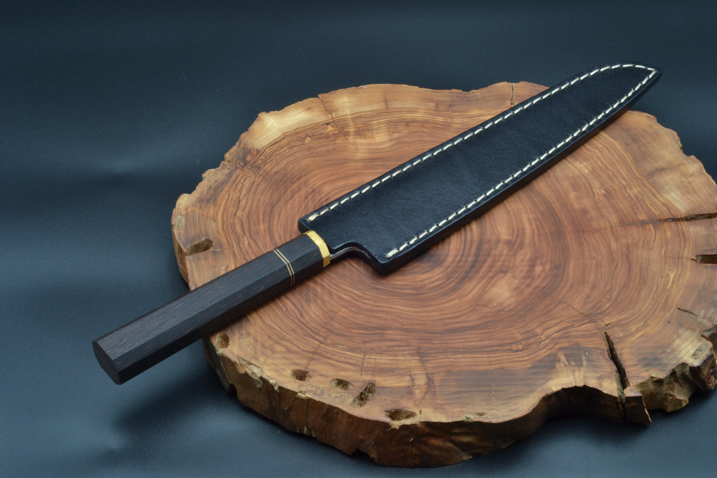 SUJUHIKI 376mm HAND MADE CHEF'S KNIFE