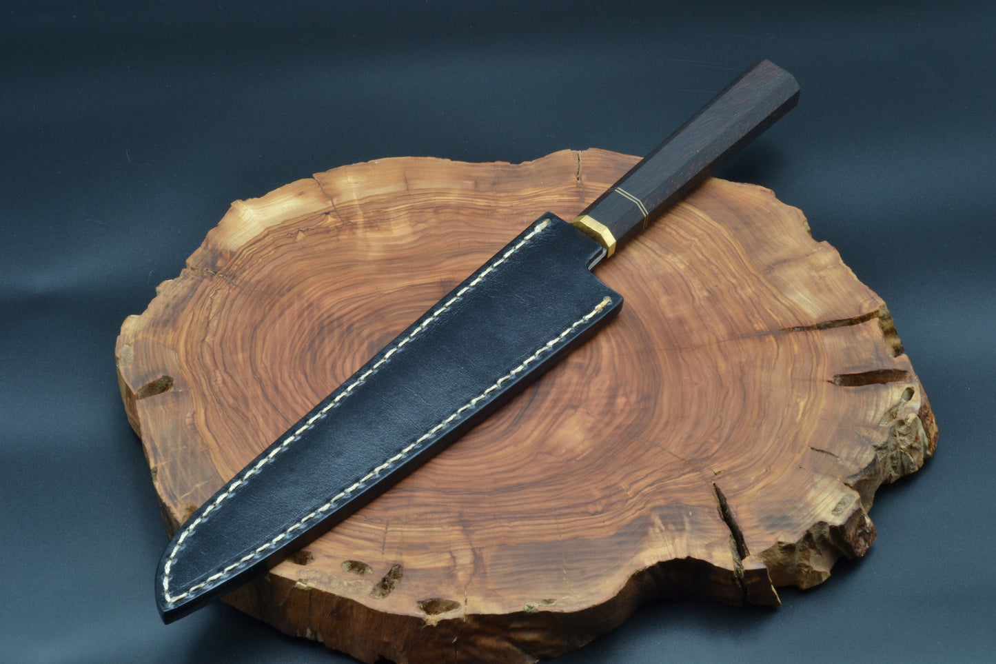 SUJUHIKI 376mm HAND MADE CHEF'S KNIFE