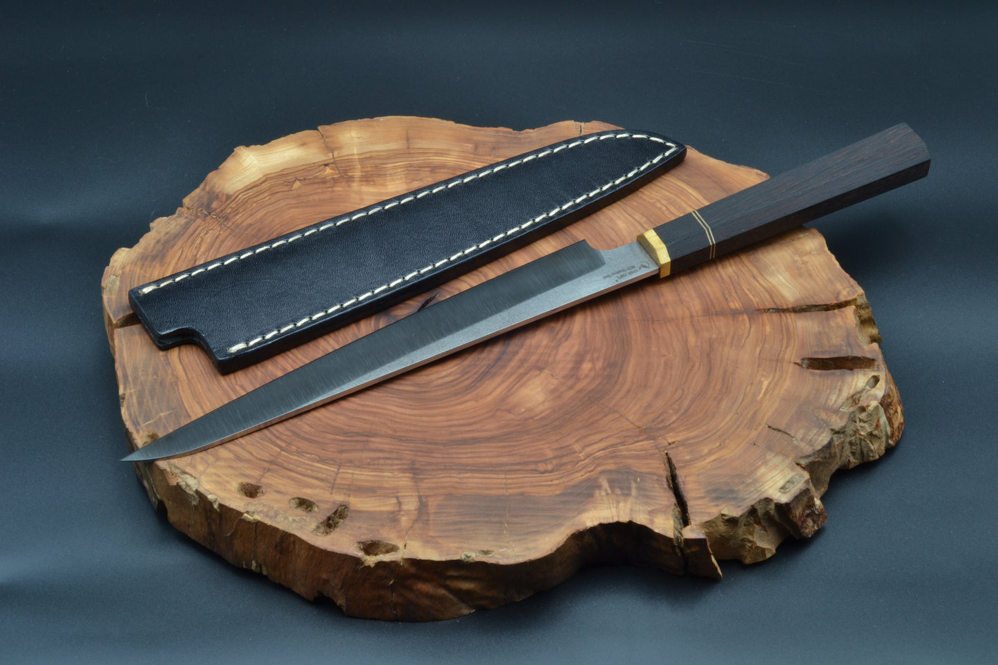 SUJUHIKI 376mm HAND MADE CHEF'S KNIFE