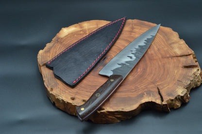 K720 CARBON STEEL FULLTANG HAND MADE CHEF'S KNIFE (M)