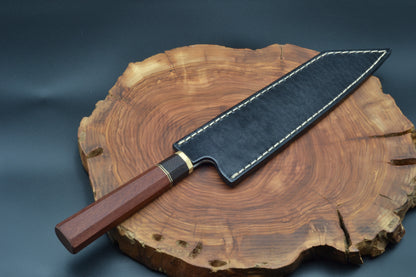 KIRITSUKE (M) FULL GRINDING HAND MADE CHEF'S KNIFE 