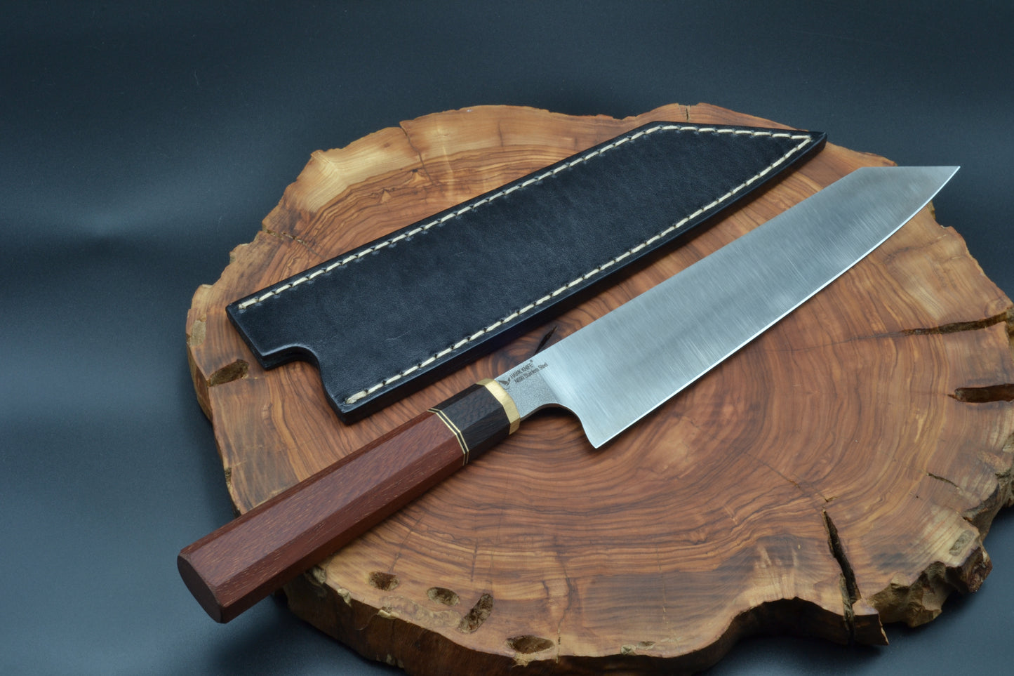 KIRITSUKE (M) FULL TAŞLAMA EL YAPIMI  ŞEF BIÇAĞI