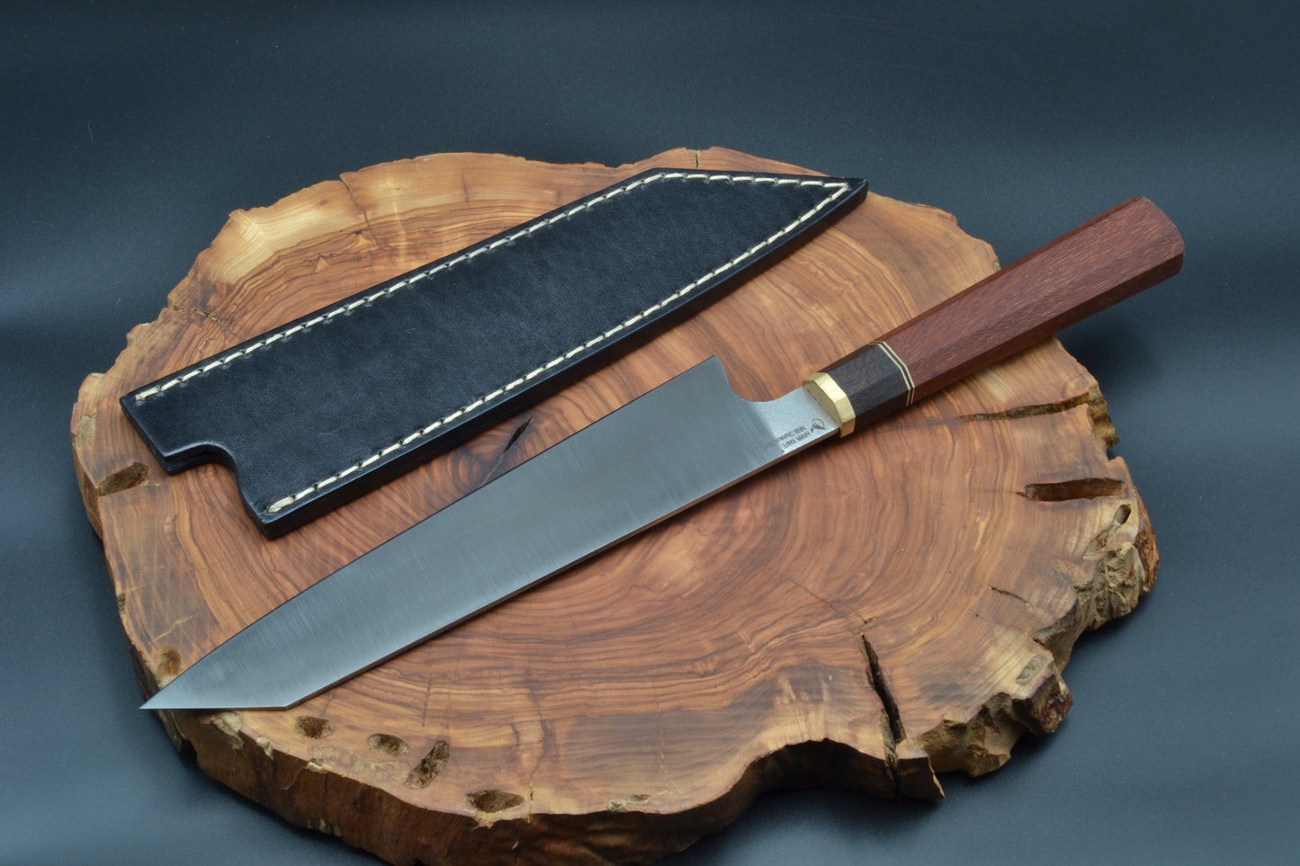 KIRITSUKE (M) FULL TAŞLAMA EL YAPIMI  ŞEF BIÇAĞI