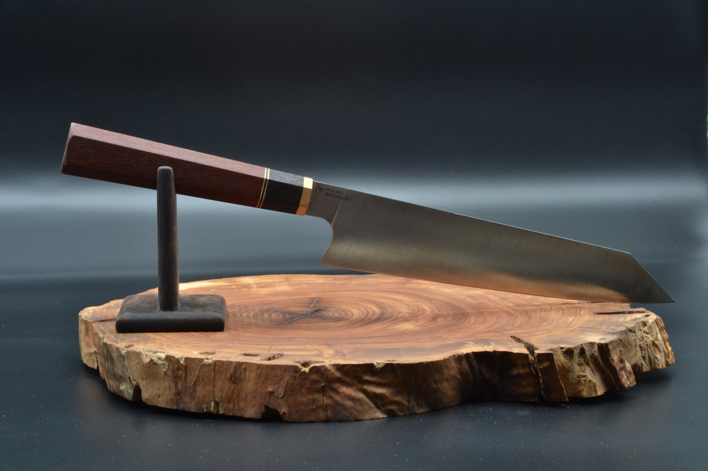 KIRITSUKE (M) FULL GRINDING HAND MADE CHEF'S KNIFE 