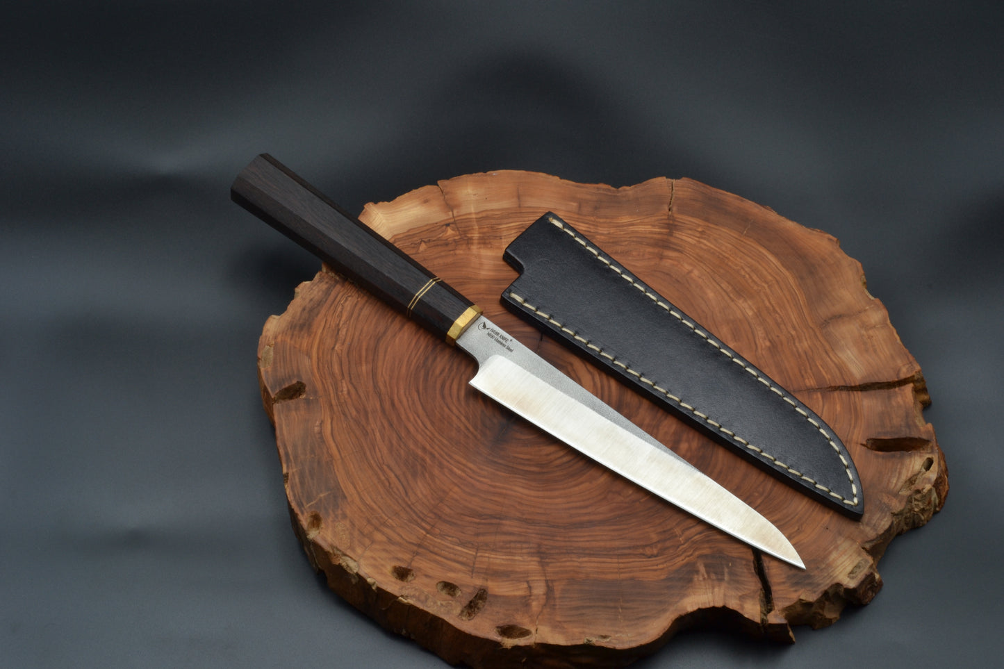 SUJUHIKI 332mm HAND MADE N690 STEEL CHEF KNIFE 